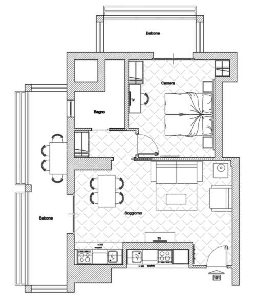 Residence Elisabetta Чезенатико Екстериор снимка